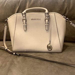 Michael Kors Ciara Large Saffiano Leather Satchel